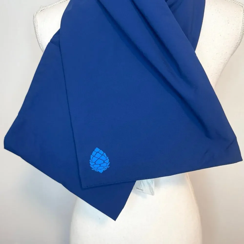 Stio Fernos Insulated Scarf Outdoor Performance In Cobalt Night One Size New